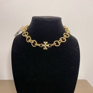 Tory Burch Gold Chunky Link Necklace
17”